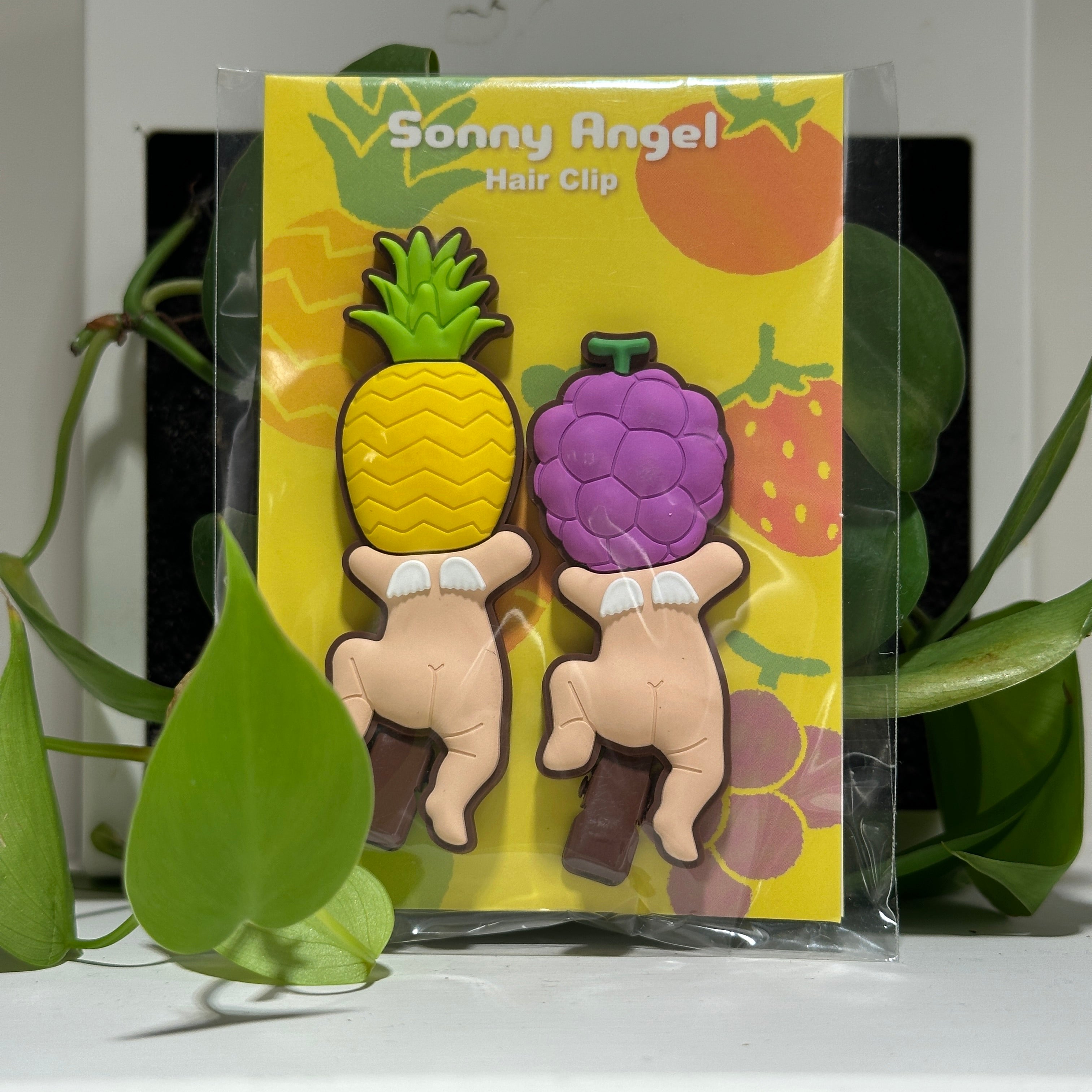 Hair Clip (Grape and Pineapple)