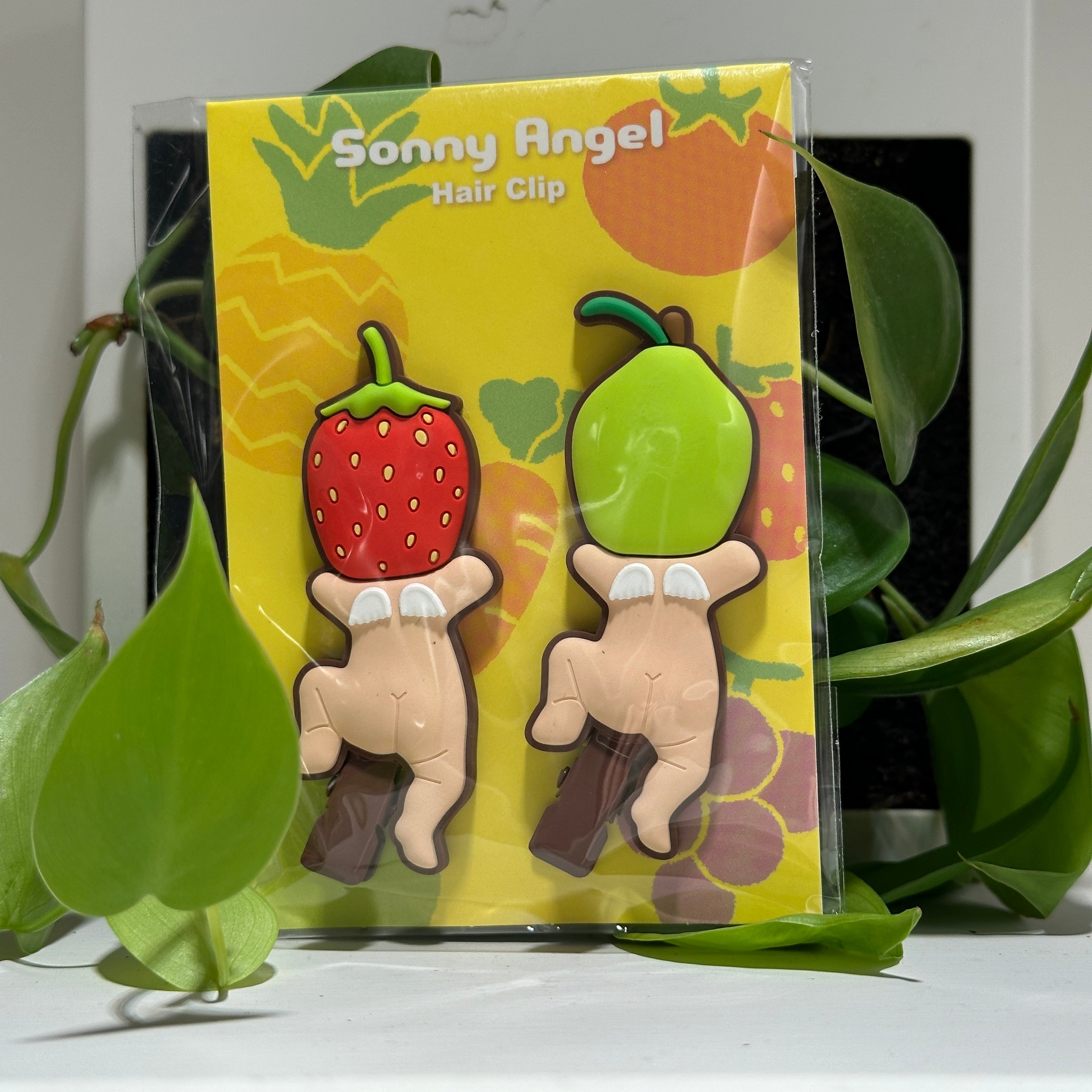 Hair Clip (Strawberry and Pear)