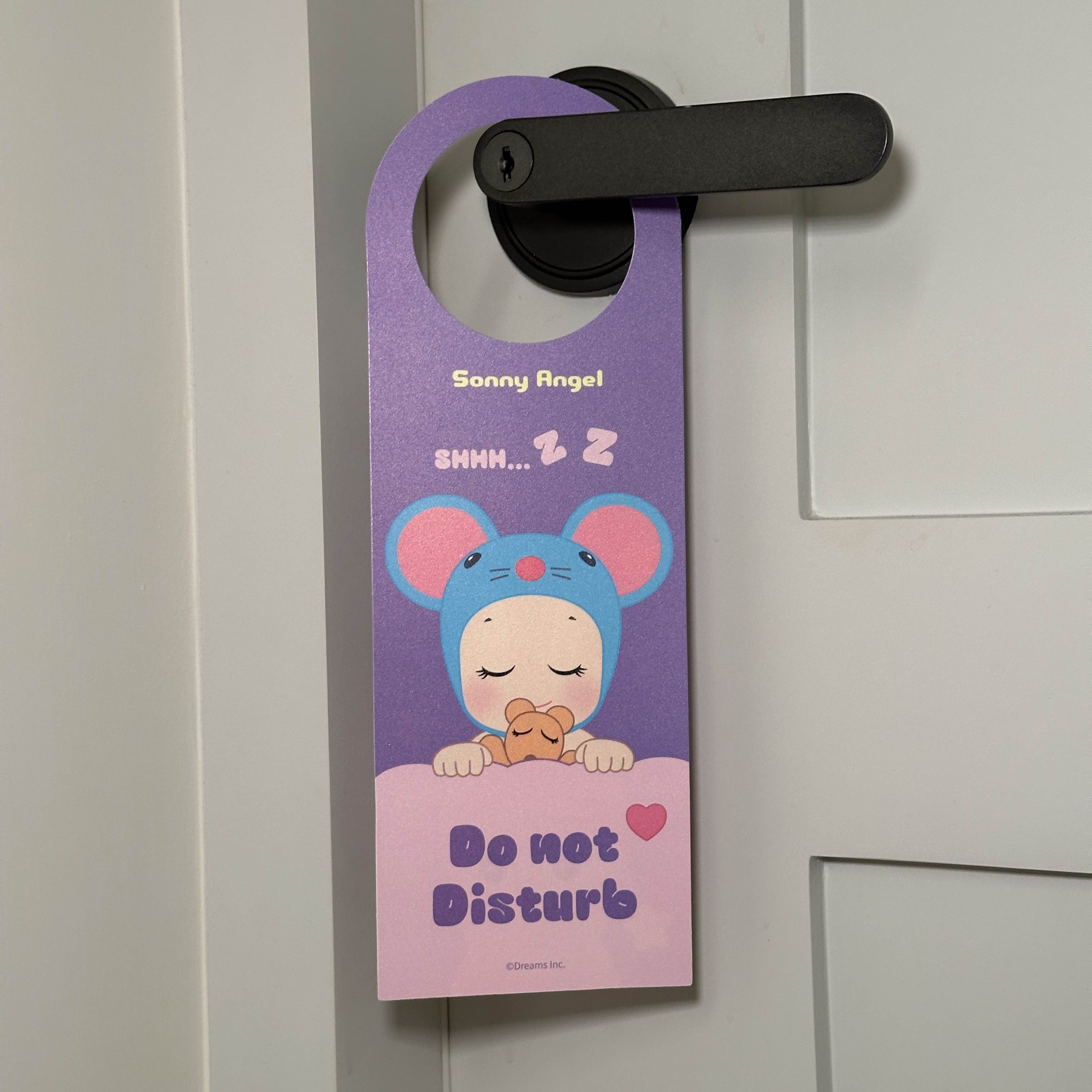 Door Hanger Rabbit and Mouse