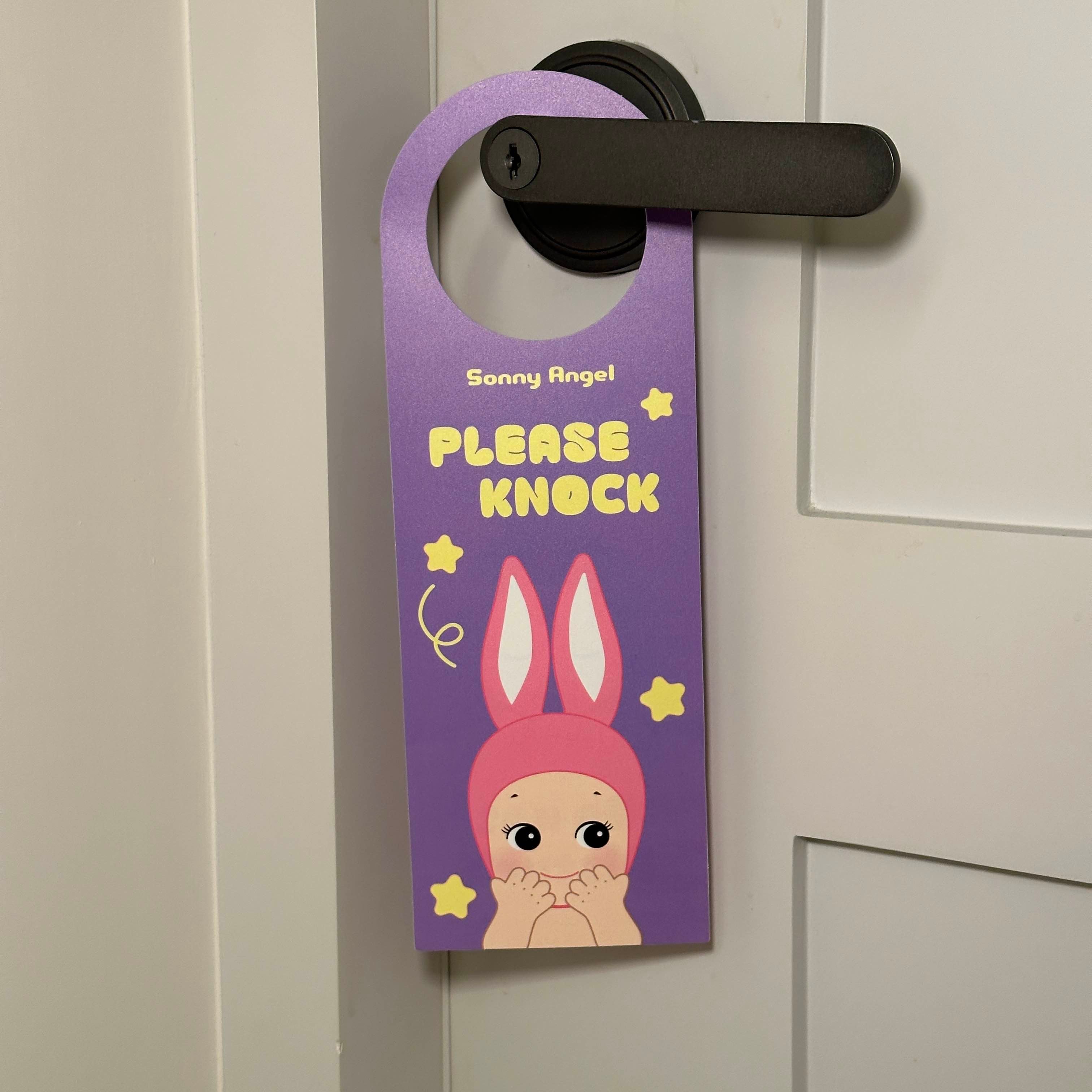 Door Hanger Rabbit and Mouse