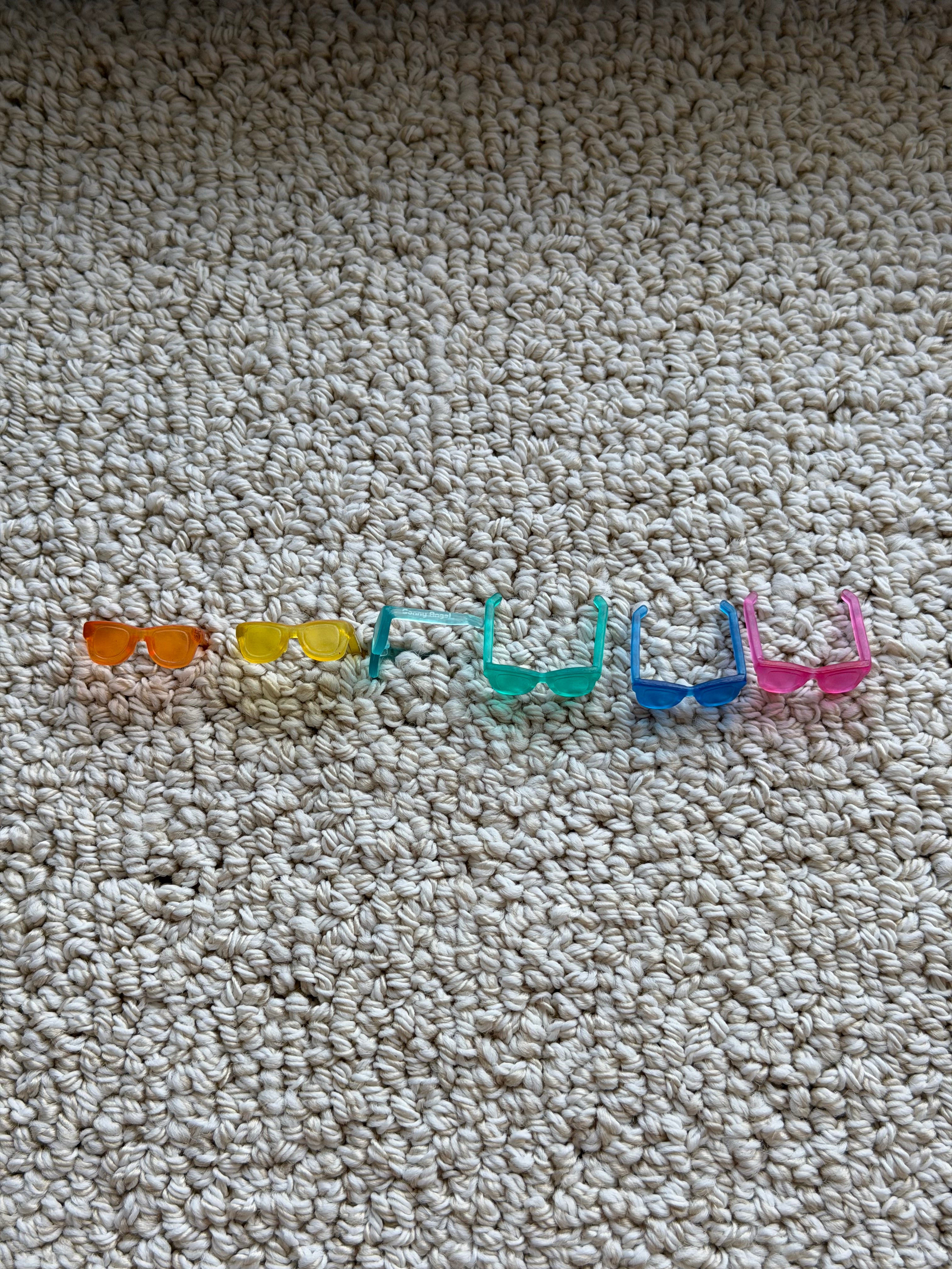 Sonny angel glasses from Caribbean series