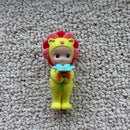 Opened Birthday. Birthday Bear, Flower Gift Series