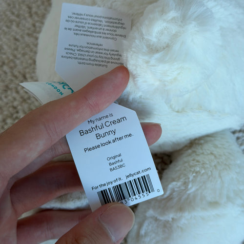 Medium Cream Bunny