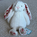 Small Blossom Cream Bunny (Berry)