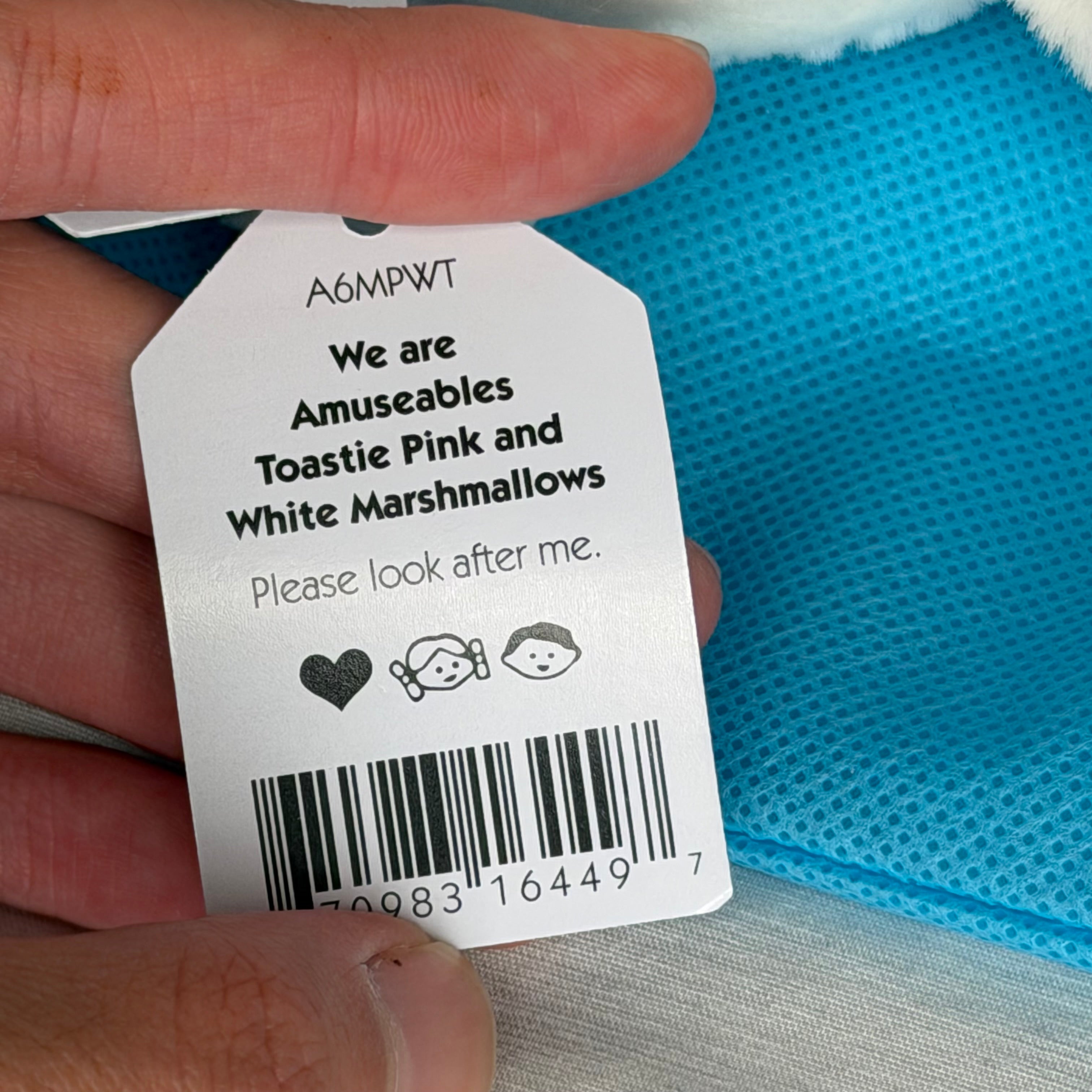 Amuseables Toastie Pink and White Marshmallows