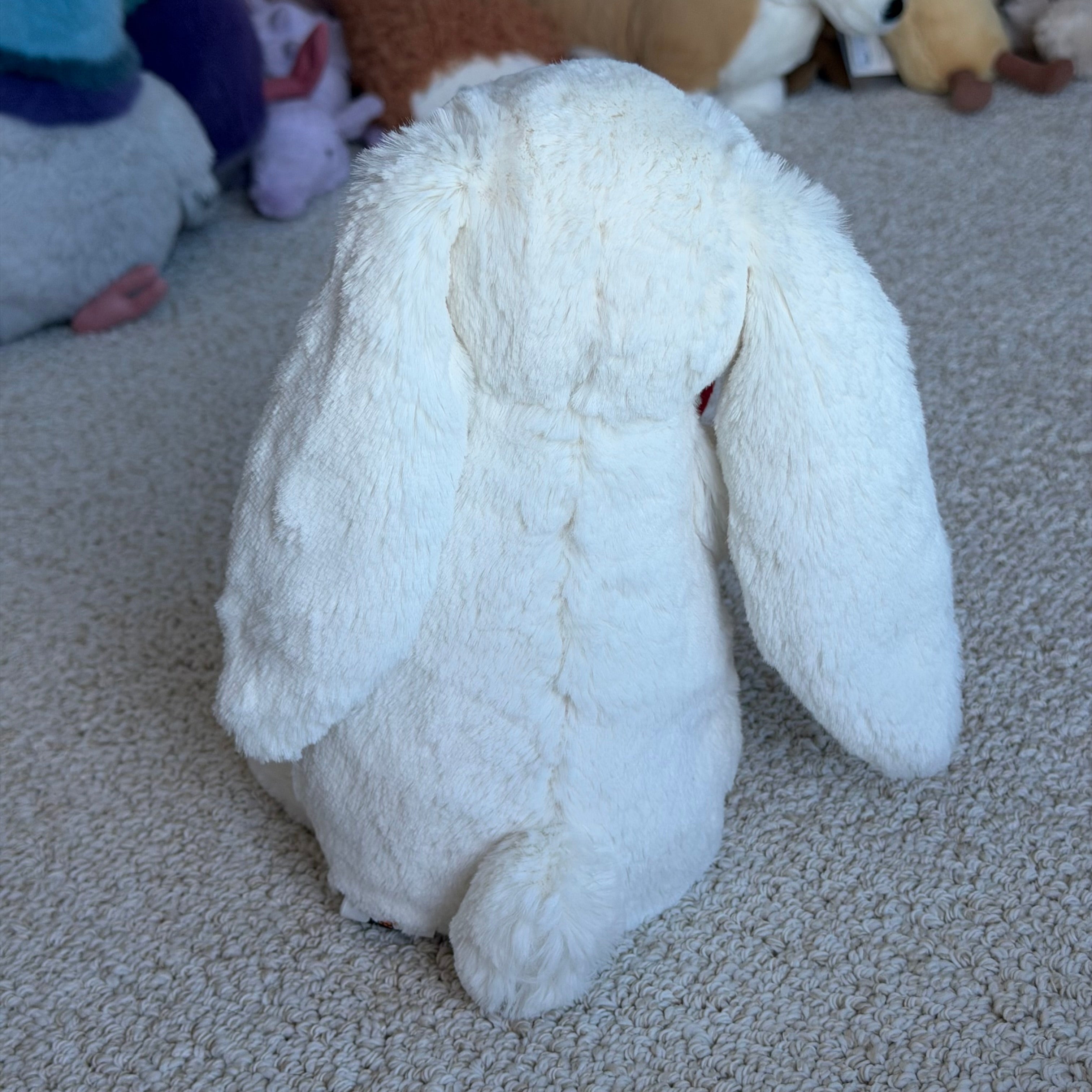 Medium Red Love Heart Bunny