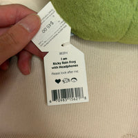 Ricky Rain Frog with Headphones