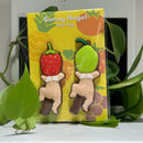 Hair Clip (Strawberry and Pear)