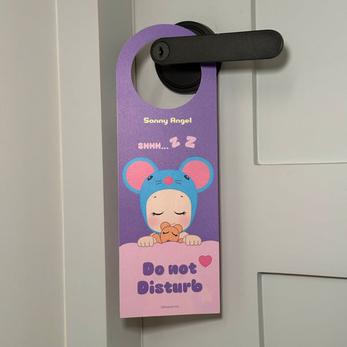 Door Hanger Rabbit and Mouse